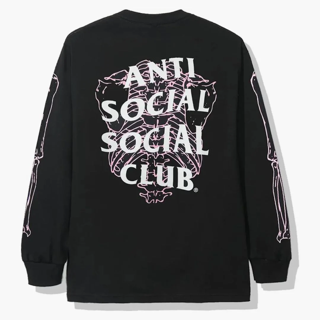 Anti Social Social Club Car Underwater Long Sleeve Tee Black - Image 2
