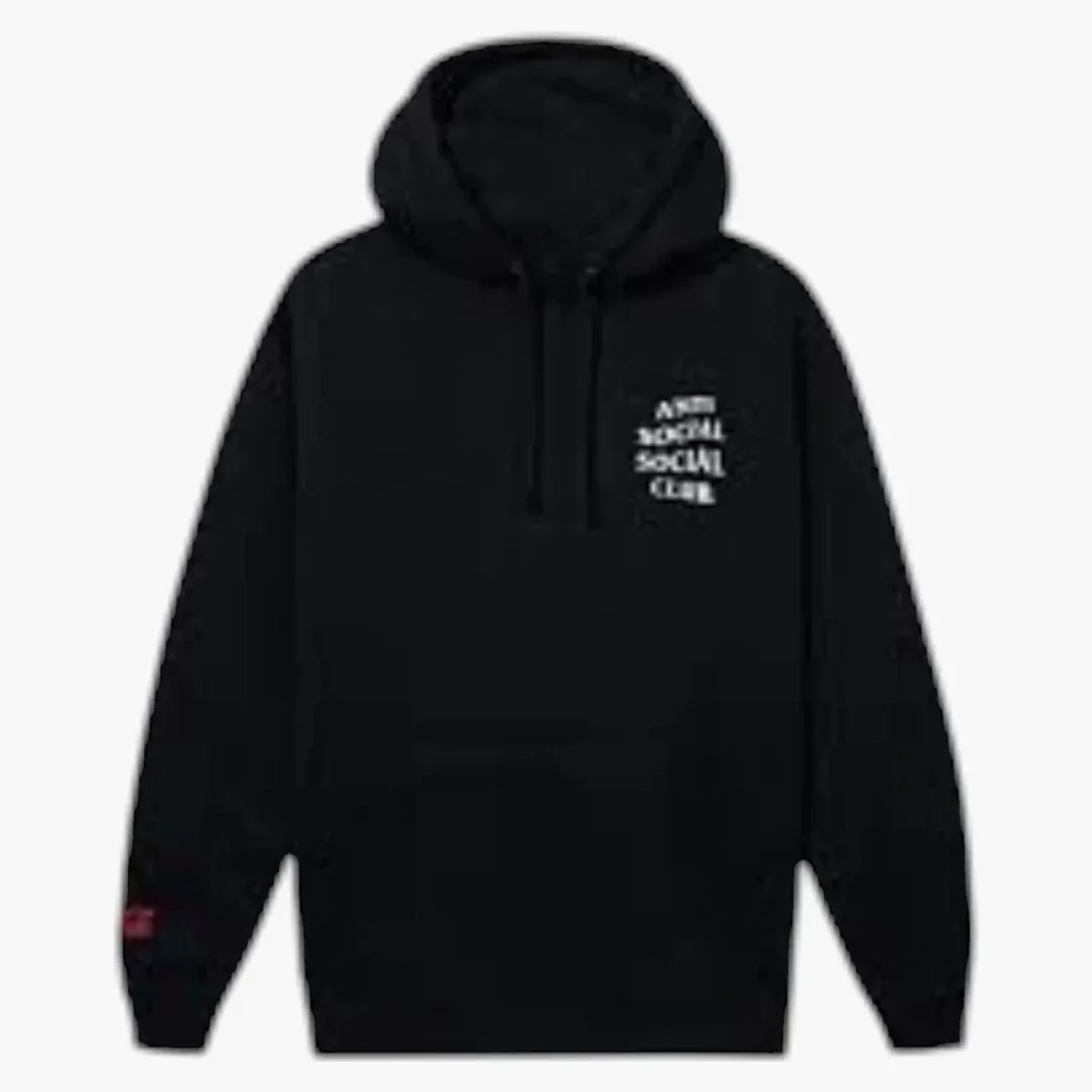 Anti Social Social Club Coca-cola Pb Hoodie Black