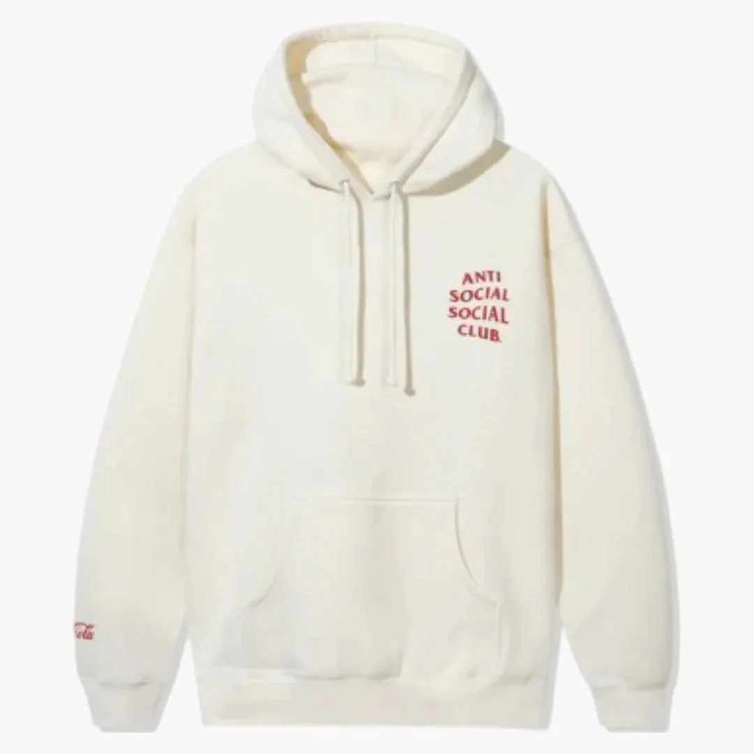 Anti Social Social Club Coca-cola Pb Hoodie Bone - Image 2
