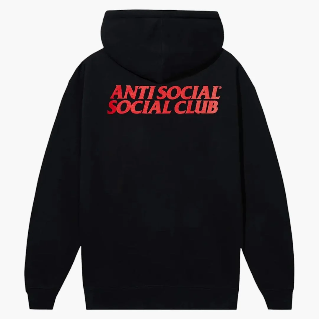 Anti Social Social Club Coca-cola Santa Social Hoodie Black