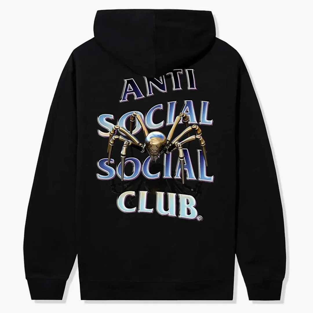 Anti Social Social Club Crawl To Me Heaveyweight Hoodie Black