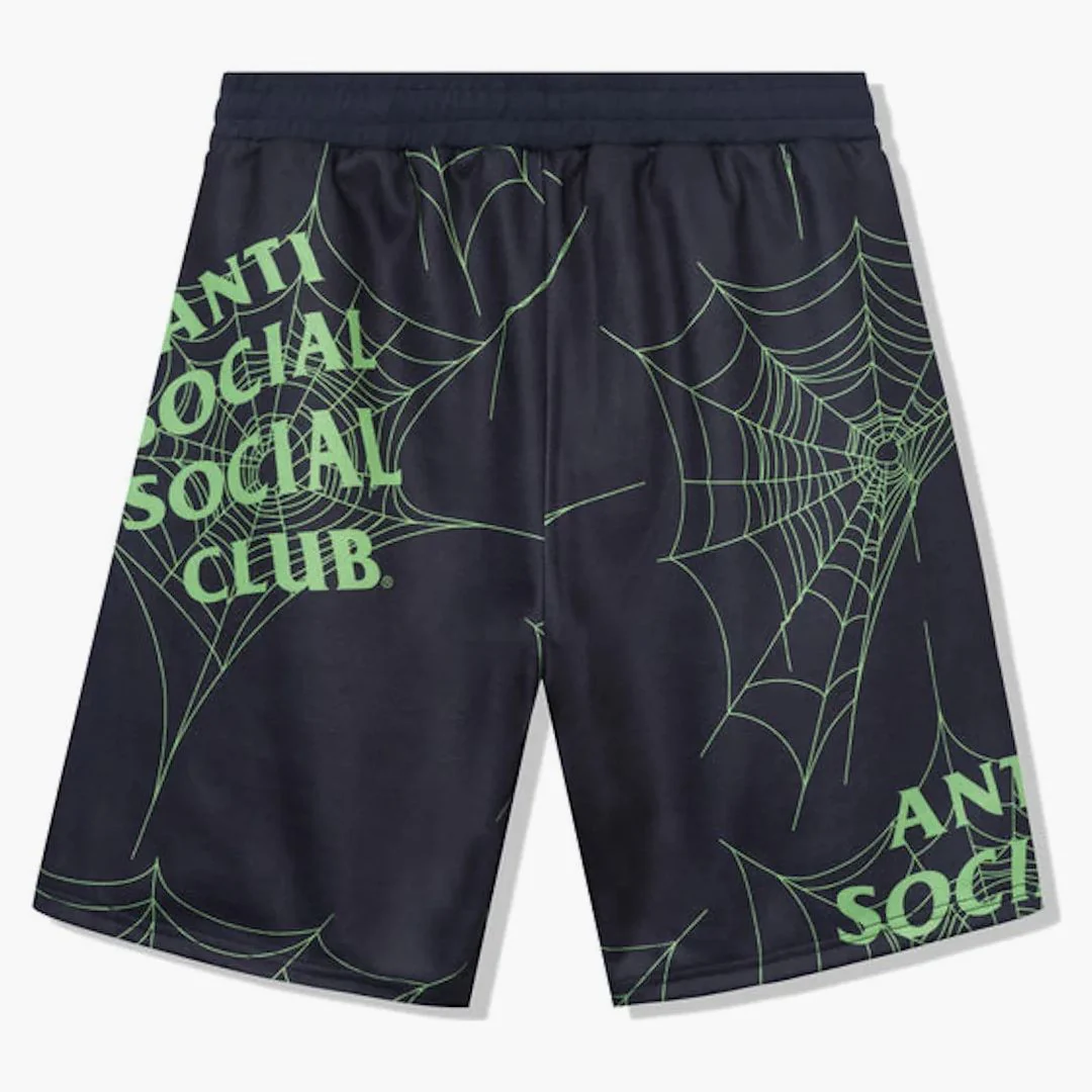Anti Social Social Club Crawling In The Dark Shorts Black - Image 2