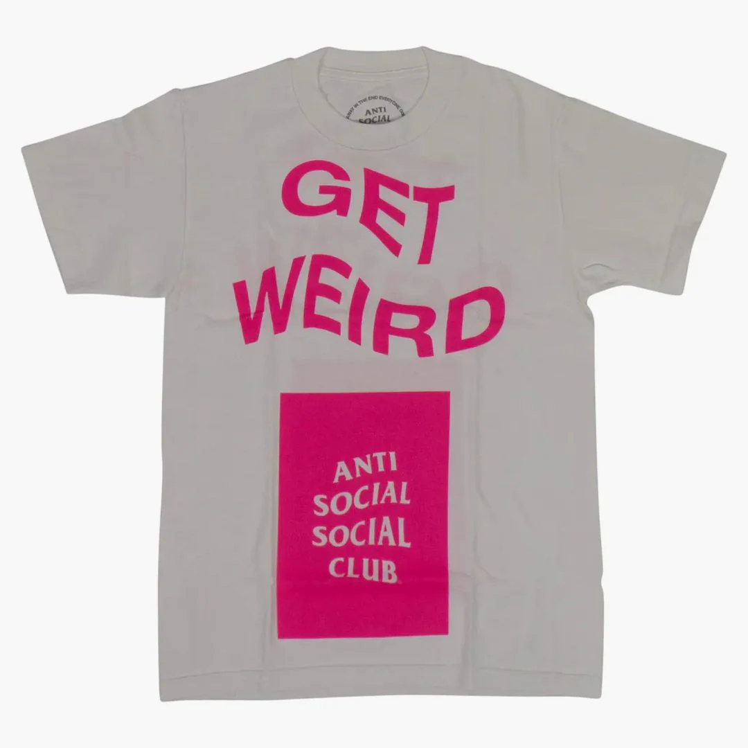 Anti Social Social Club Cya Get Weird T-shirt White