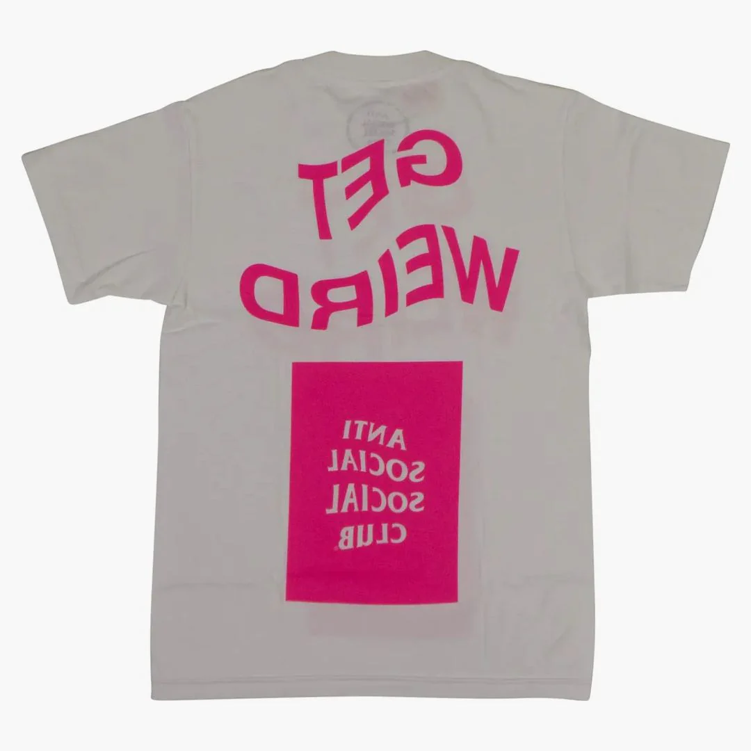 Anti Social Social Club Cya Get Weird T-shirt White - Image 3