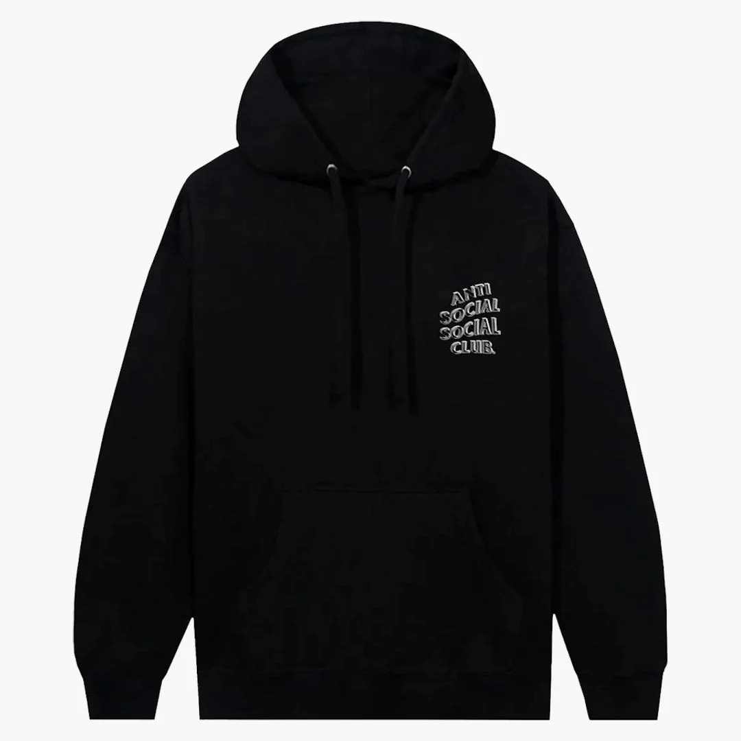 Anti Social Social Club Deeper Than Usual Hoodie Black - Image 2