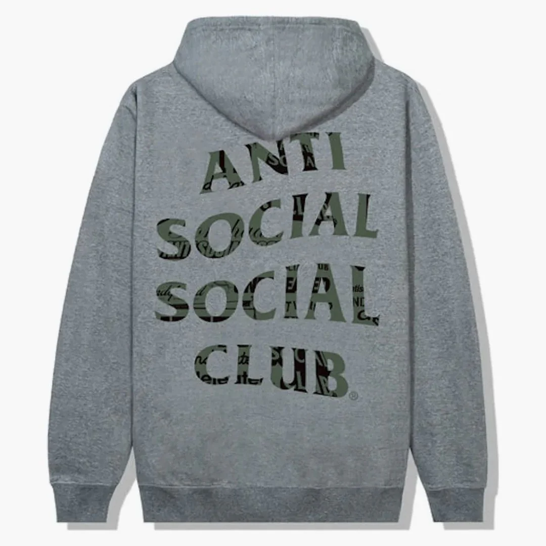 Anti Social Social Club Don Dada Hoodie Heather Grey - Image 2