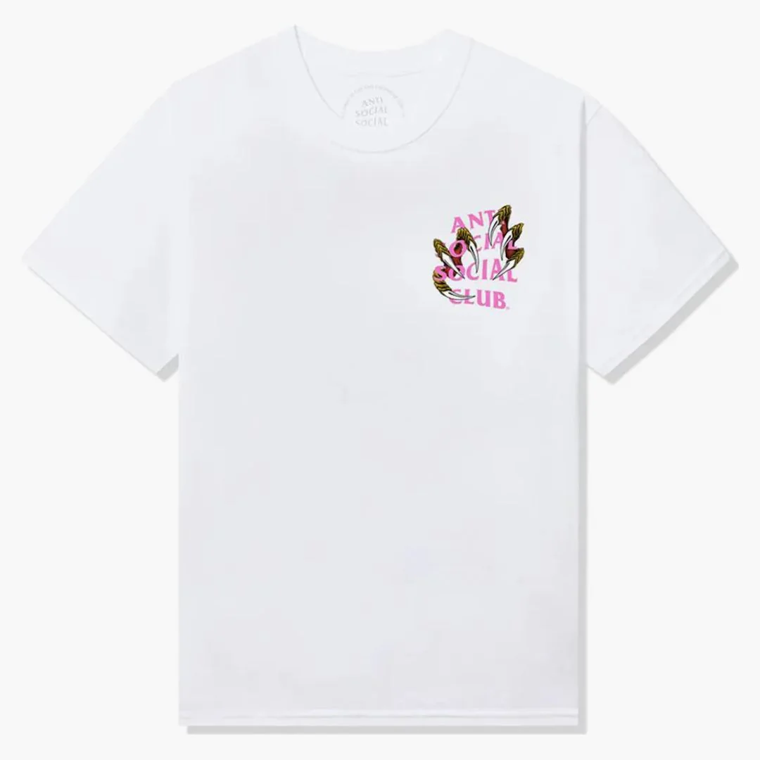 Anti Social Social Club Double Dragon 2 Tee White - Image 2
