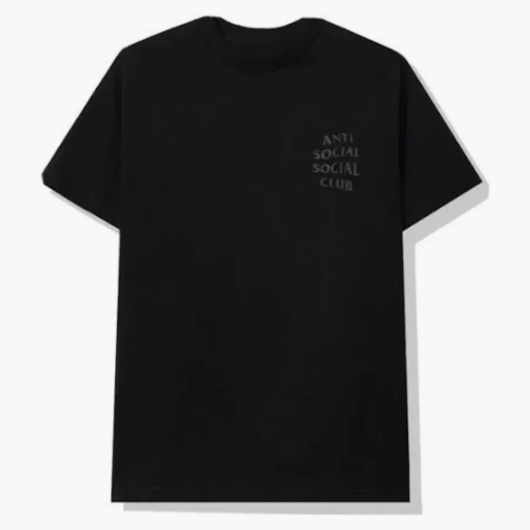 Anti Social Social Club Dramatic Kkoch Tee Black - Image 2