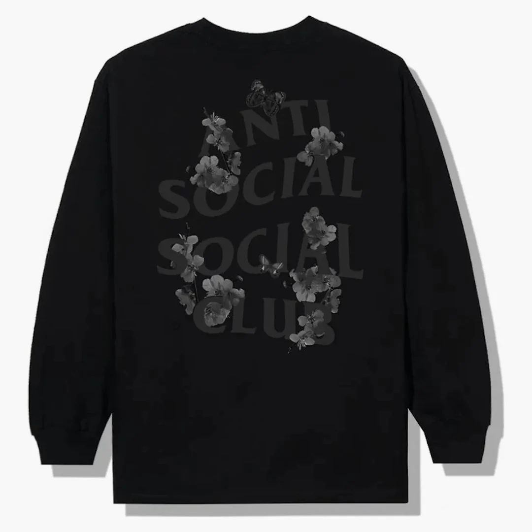 Anti Social Social Club Dramatic Long Sleeve Tee Black