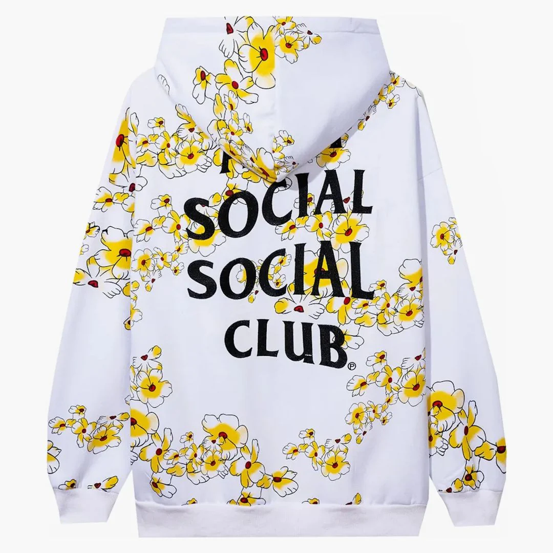 Anti Social Social Club Draw Conclusions Hoodie White