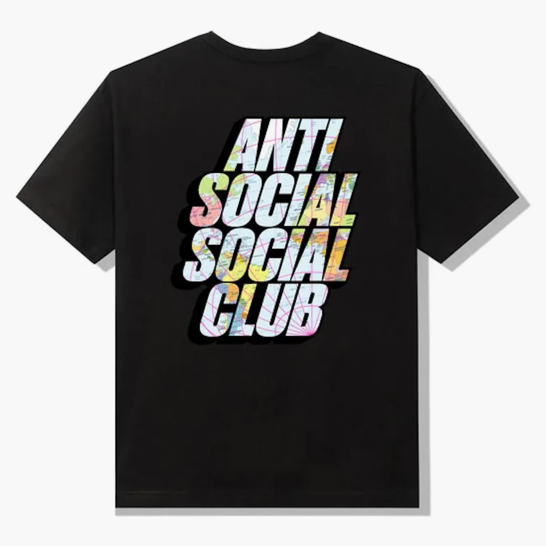 Anti Social Social Club Drop A Pin T-shirt Black - Image 2