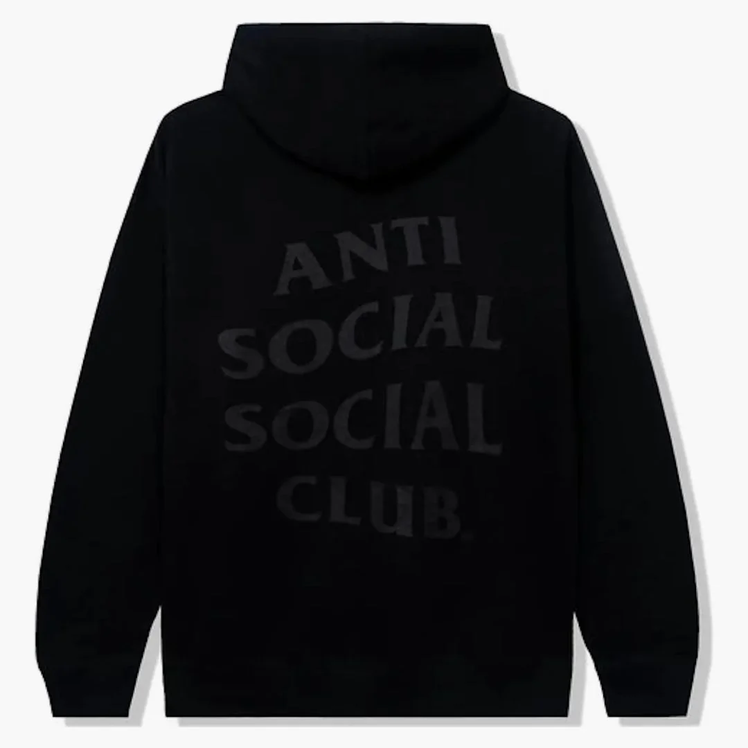 Anti Social Social Club Early Decision Hoodie Black - Image 2
