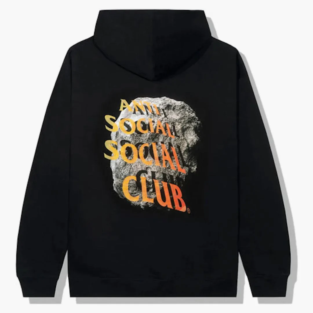 Anti Social Social Club Edge Of The World Hoodie Black