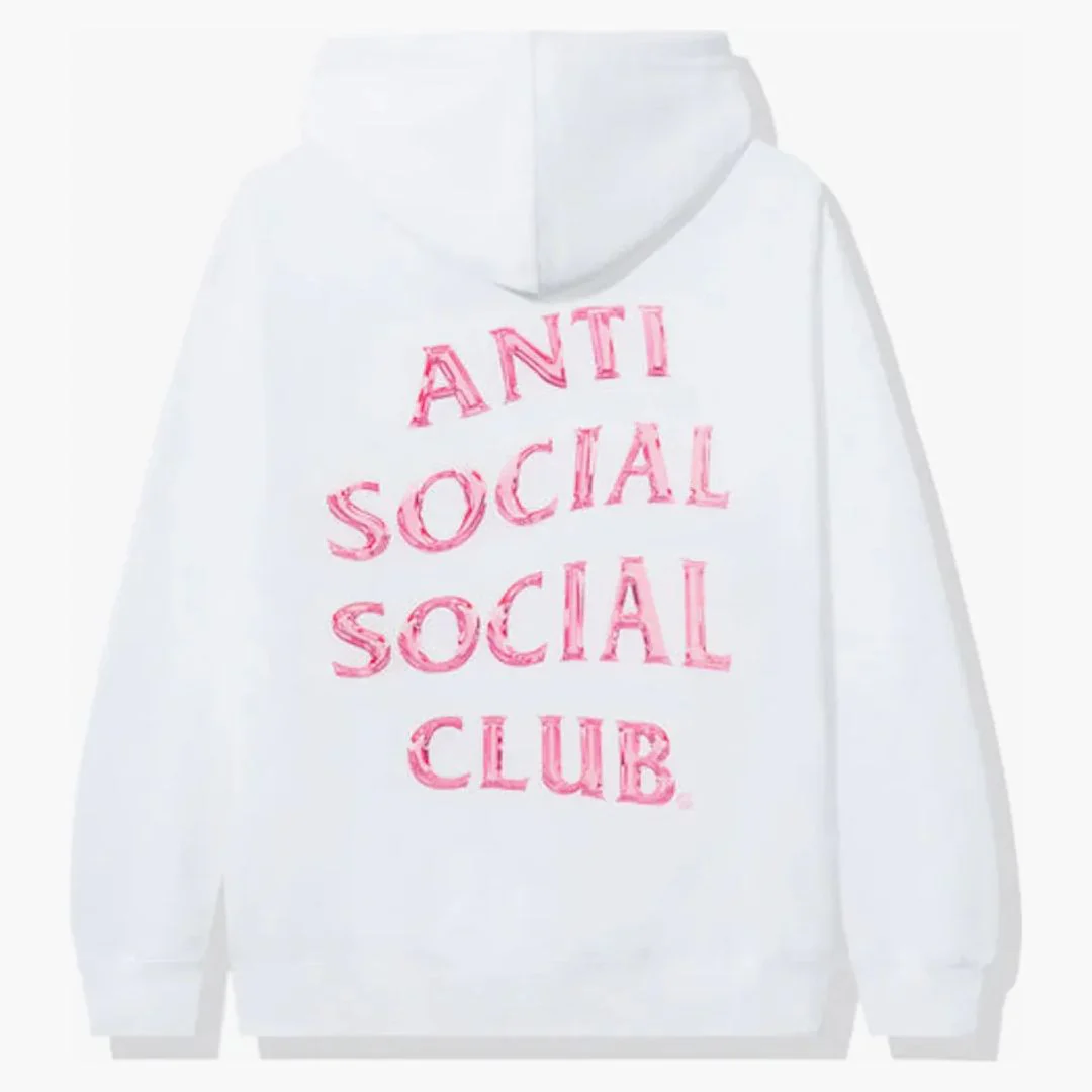 Anti Social Social Club Effectionate Hoodie White - Image 2