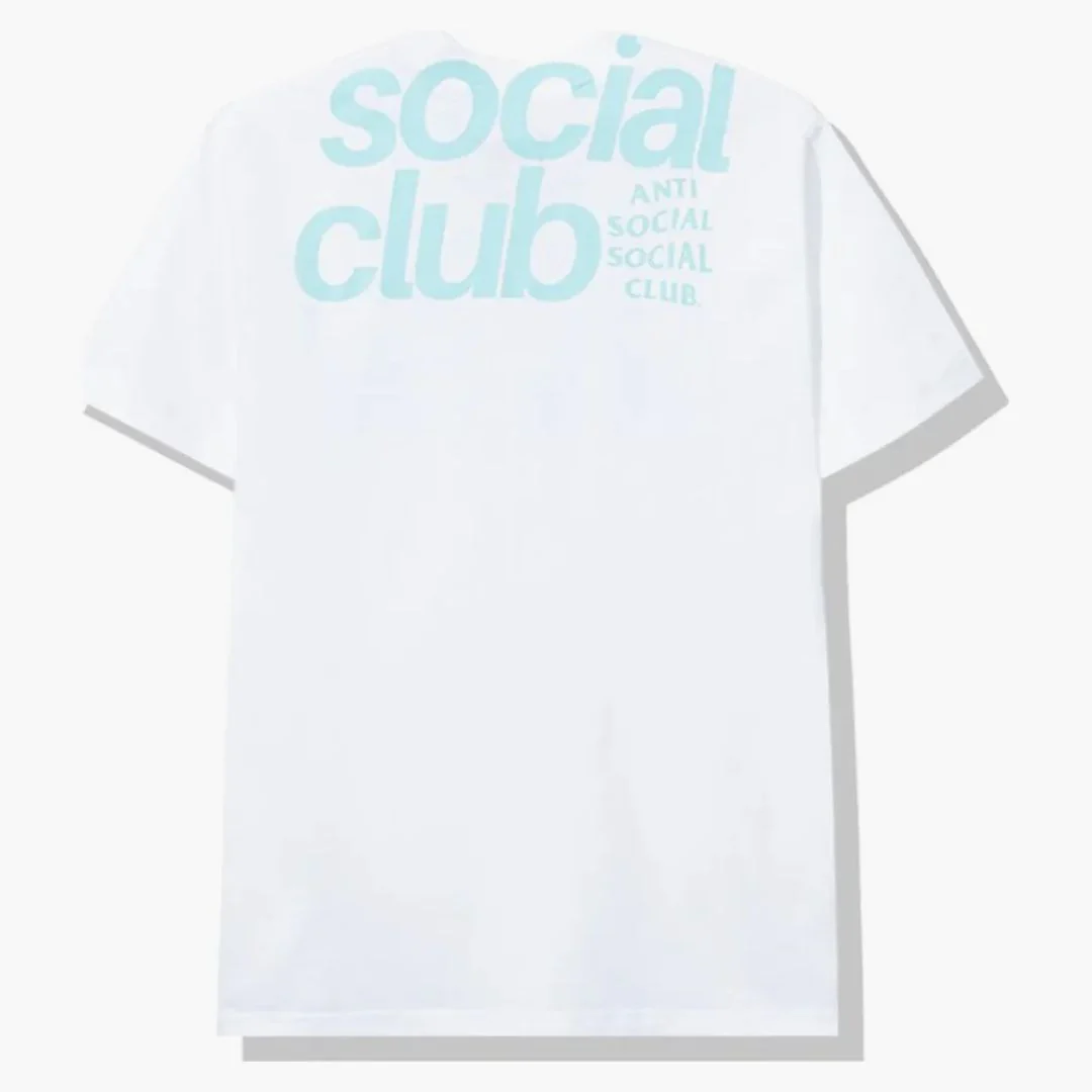 Anti Social Social Club Enrique Vneck Tee White - Image 2