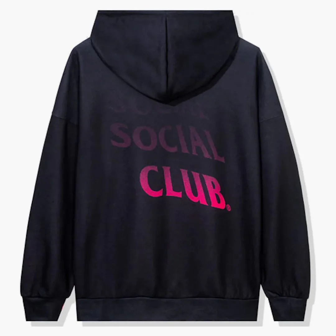 Anti Social Social Club Everything Goes Hoodie Black - Image 2