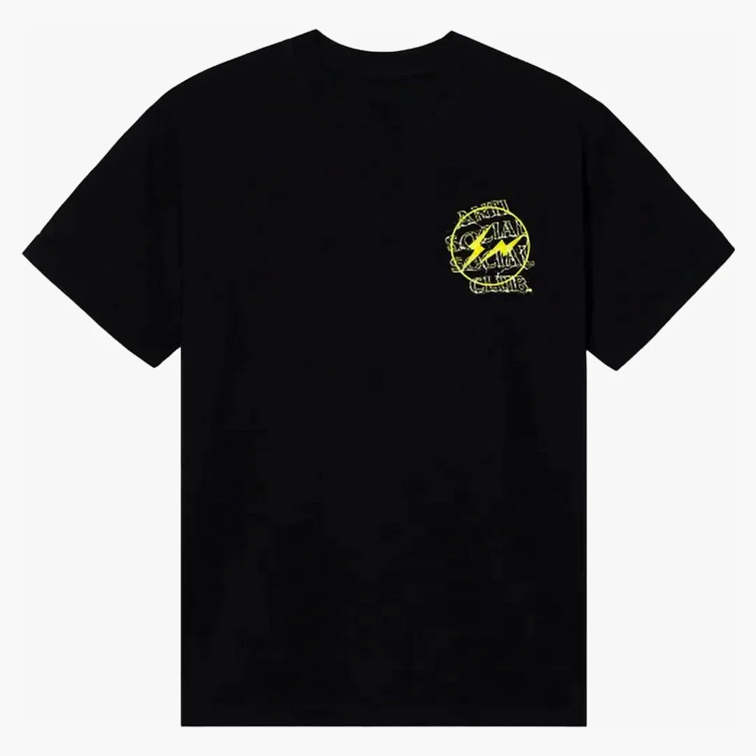 Anti Social Social Club Fragment Bolt Tee Black/yellow
