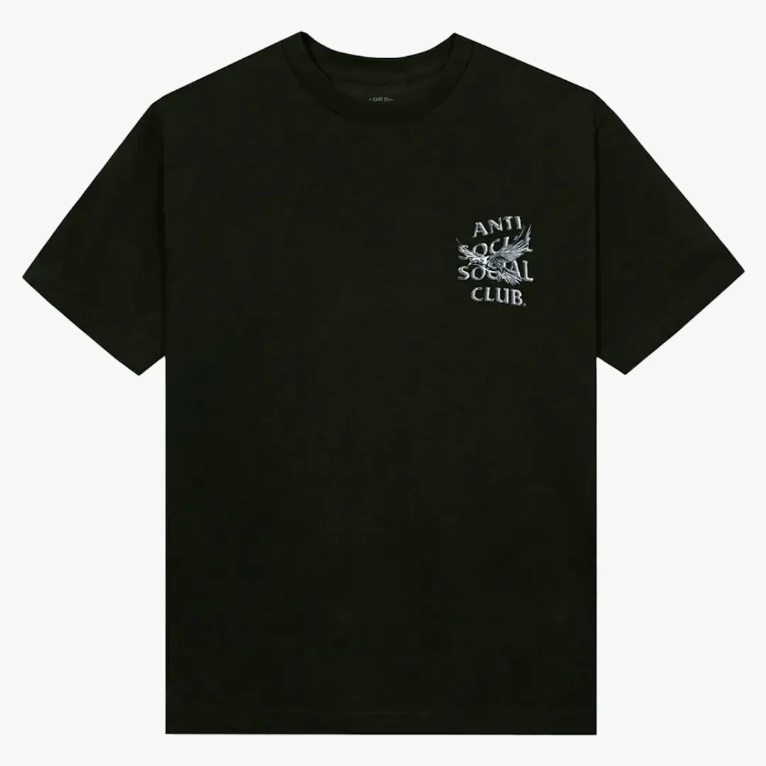 Anti Social Social Club Frantically Melting Tee Olive