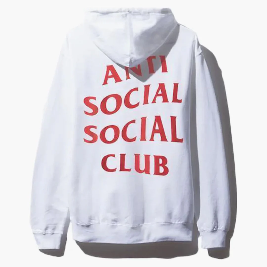 Anti Social Social Club From Asia With Love (asia Exclusive) Hoodie White