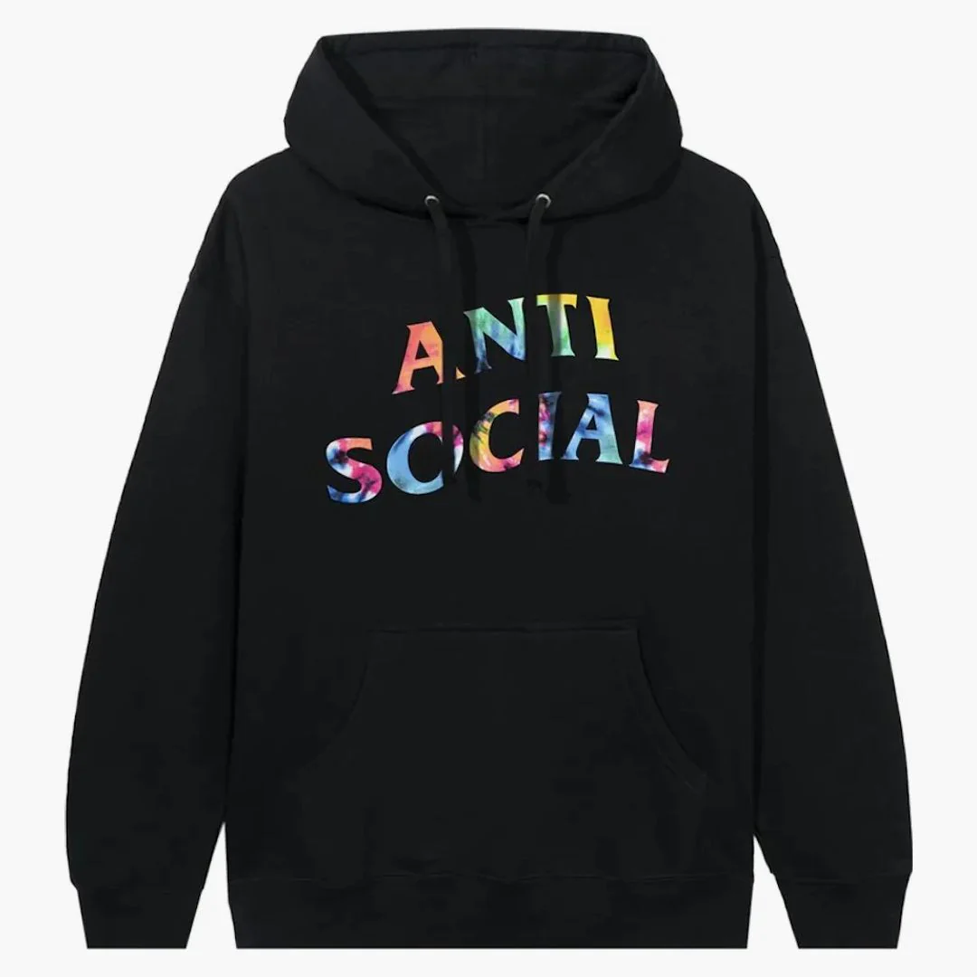 Anti Social Social Club Funky Forest Hoodie Black - Image 2