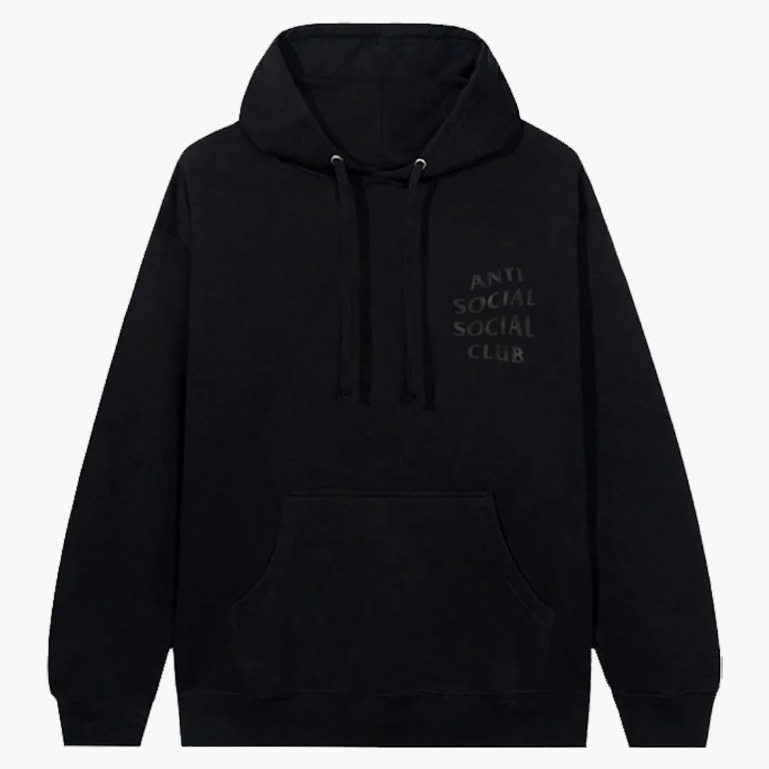 Anti Social Social Club Hell O Rose Hoodie Black