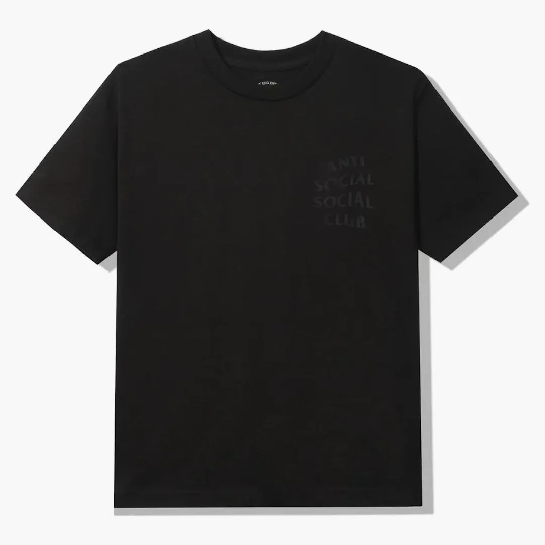Anti Social Social Club Hell O Rose T-shirt Black - Image 2