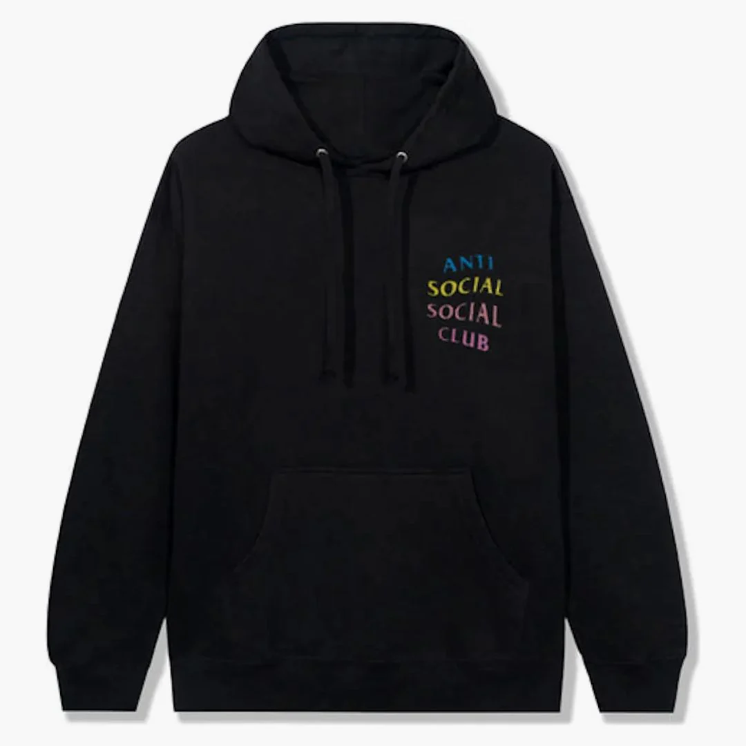 Anti Social Social Club Highlight Reel Hoodie Black - Image 2