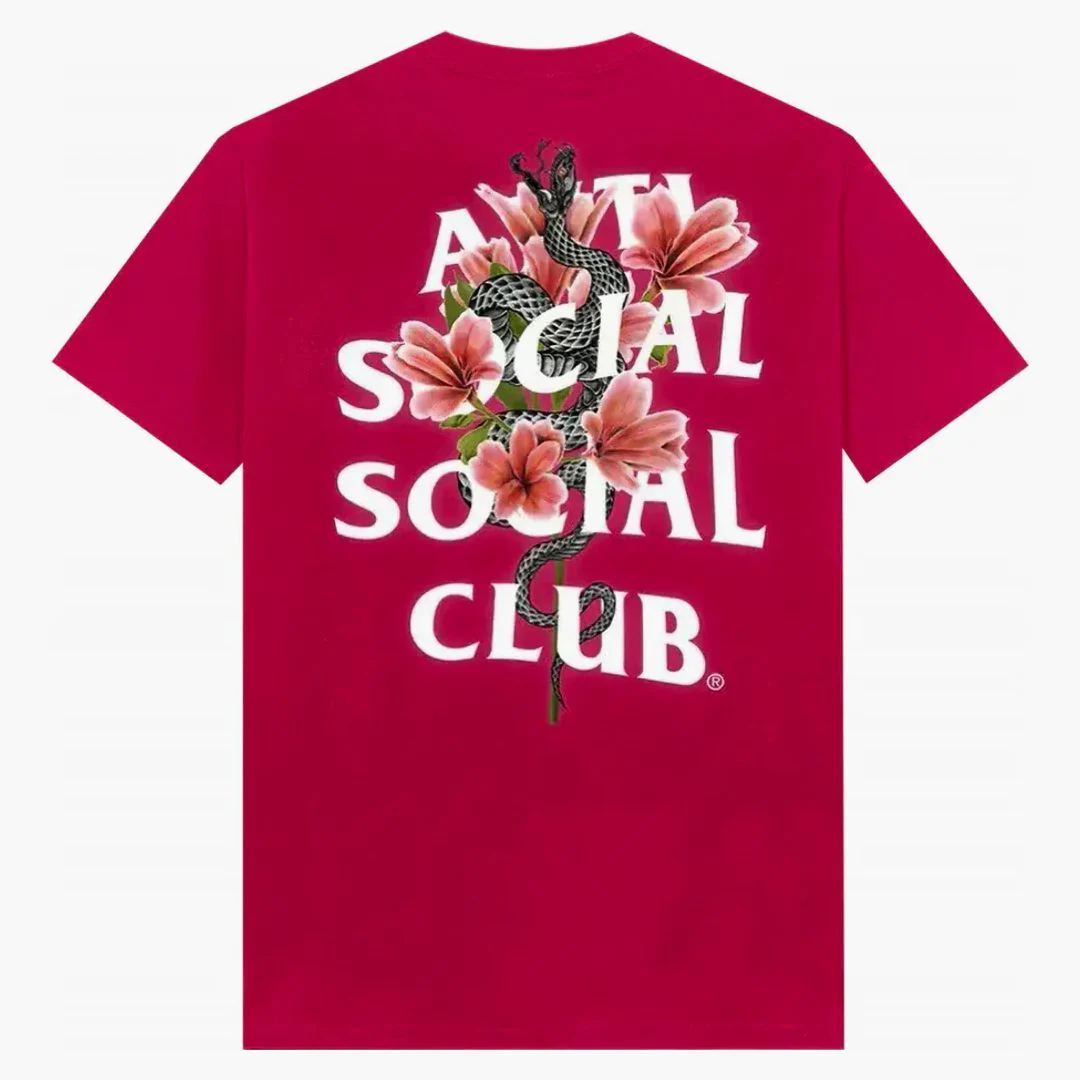Anti Social Social Club Hokkaido 3m Tee Pink