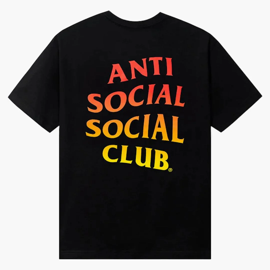Anti Social Social Club Hot At First Tee Black