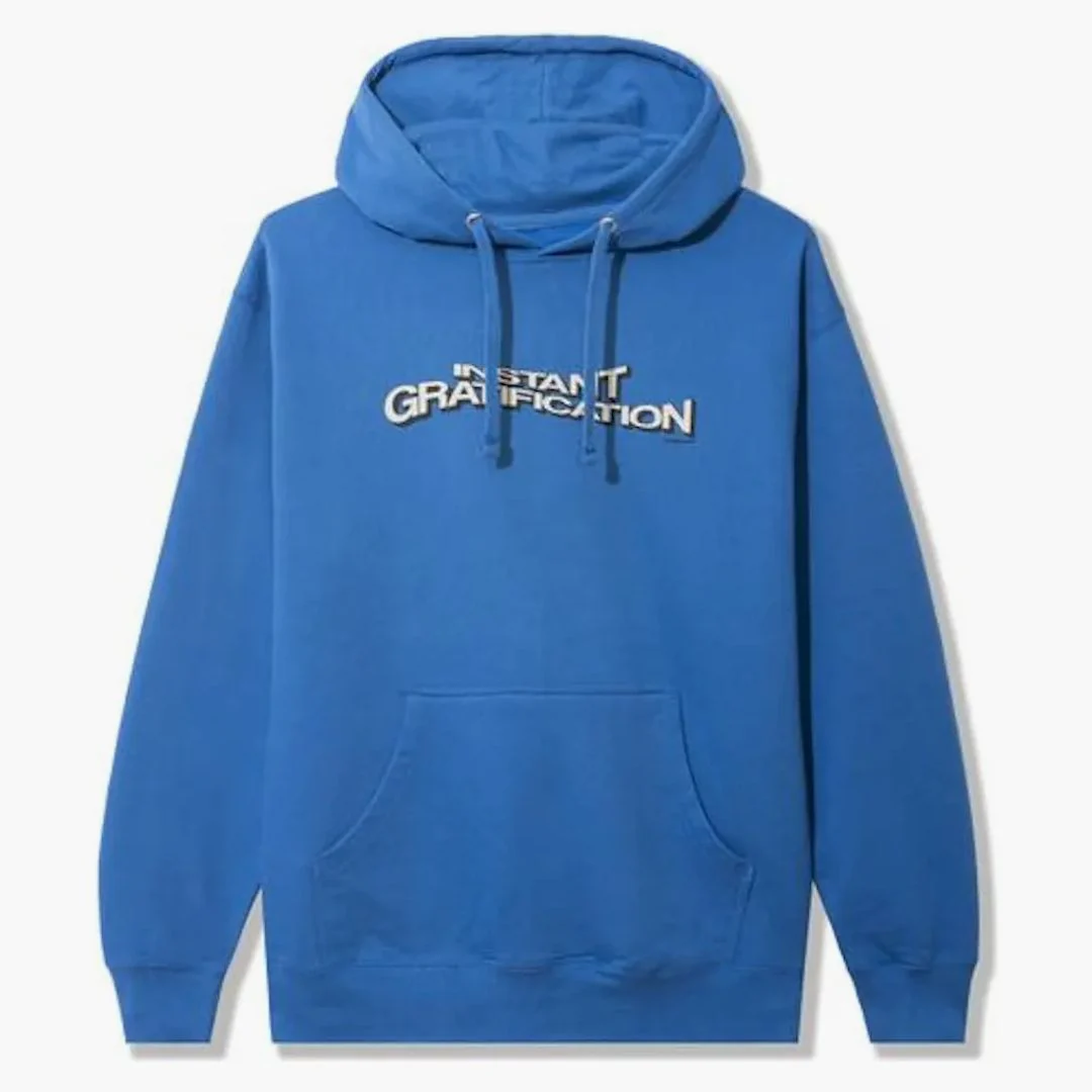 Anti Social Social Club Ig Hoodie Blue - Image 2