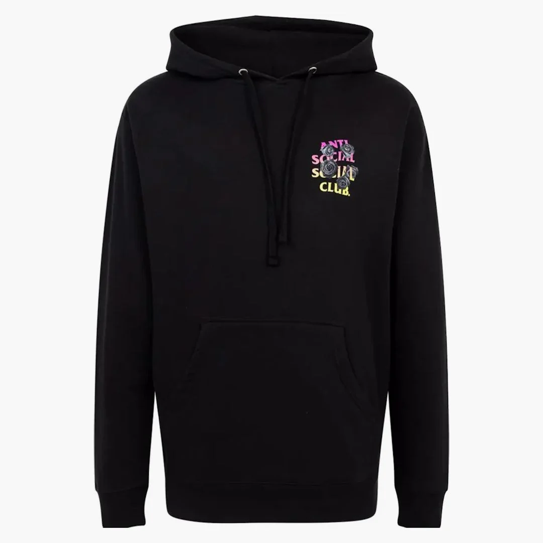 Anti Social Social Club In The Lead (members Only) Hoodie Black - Image 2