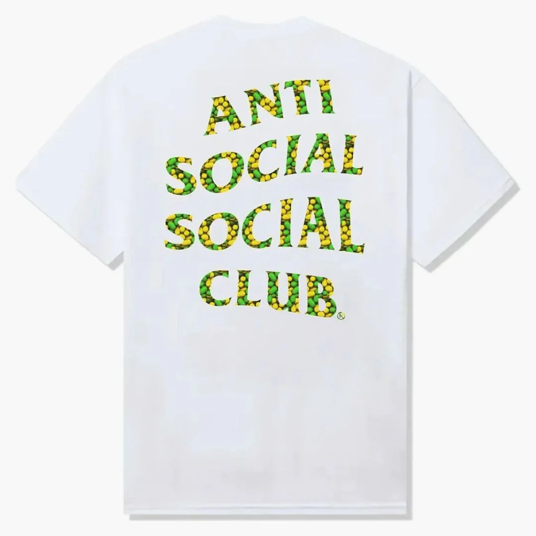 Anti Social Social Club It Never Fails Tee White - Image 2