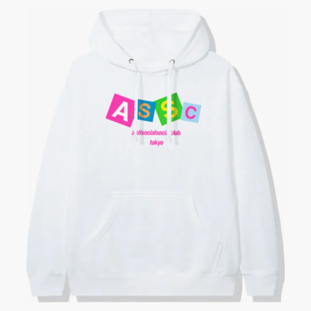 Anti Social Social Club (japan Only) Angel Hair Hoodie White