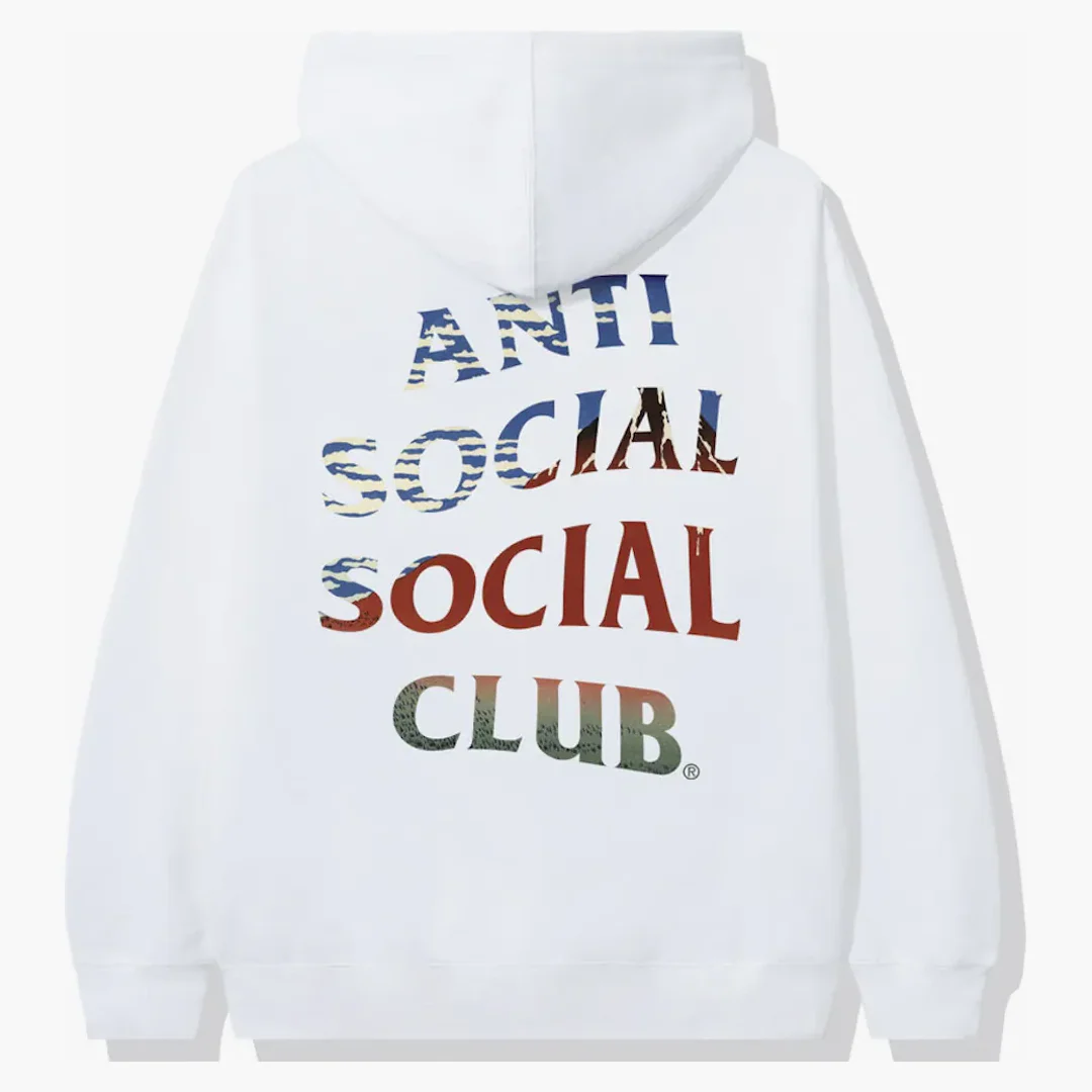 Anti Social Social Club (japan Only) Ultra Light Hoodie White