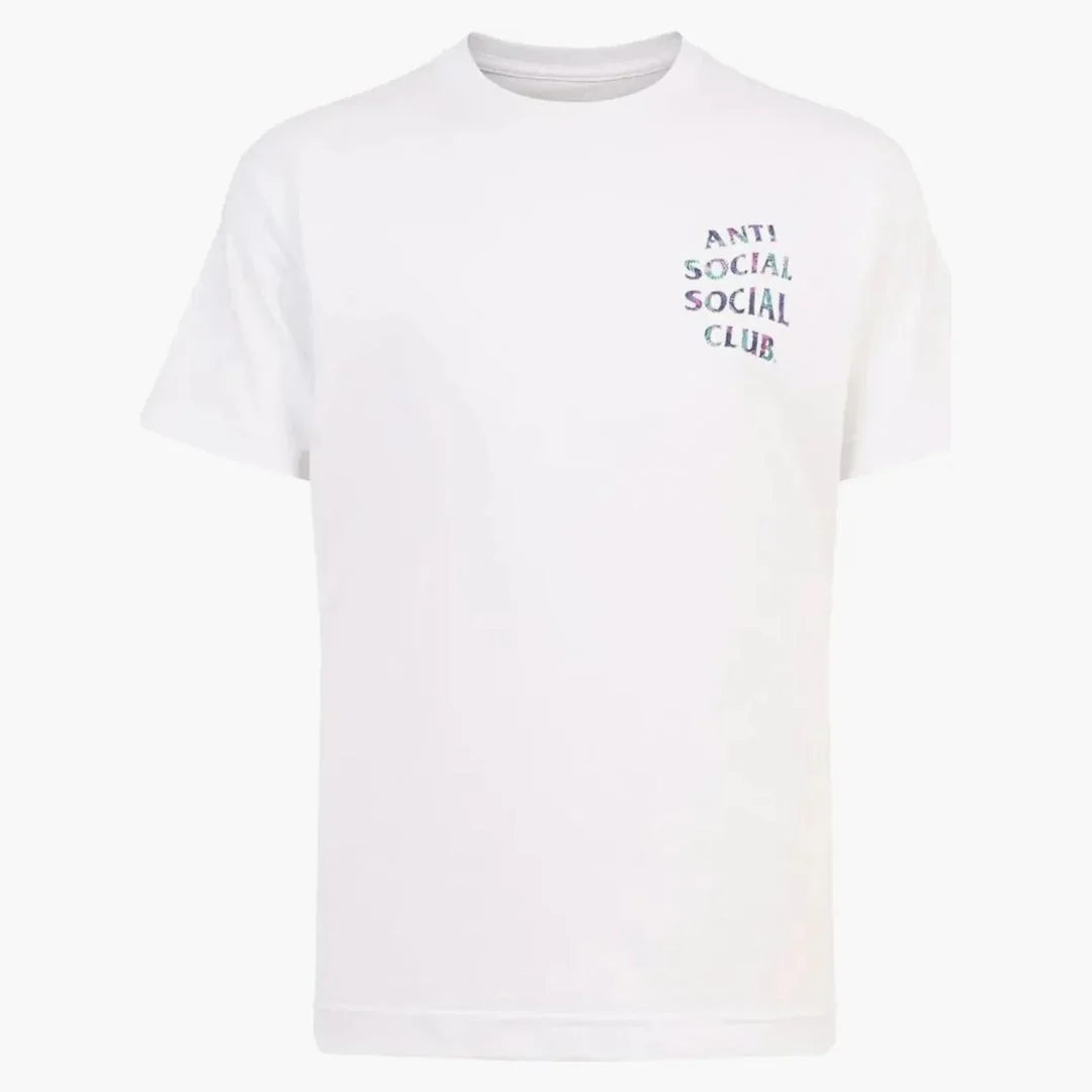 Anti Social Social Club Kiss The Wall (members Only) Tee White