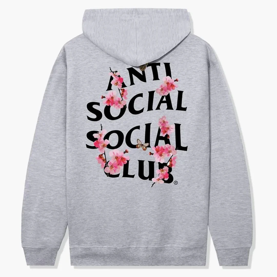 Anti Social Social Club Kkotch Hoodie Grey - Image 2