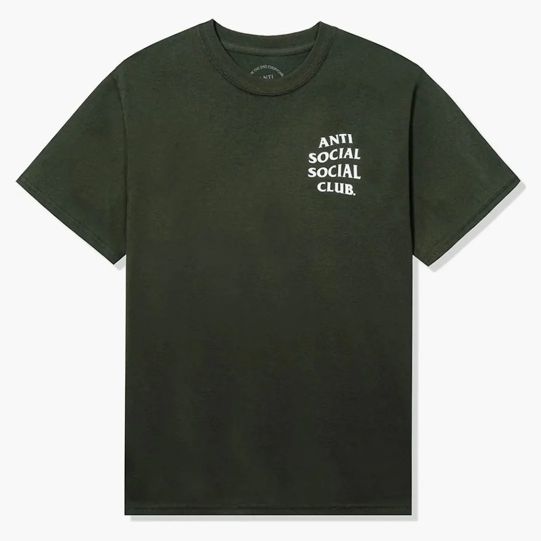Anti Social Social Club Kkotch Tee Olive