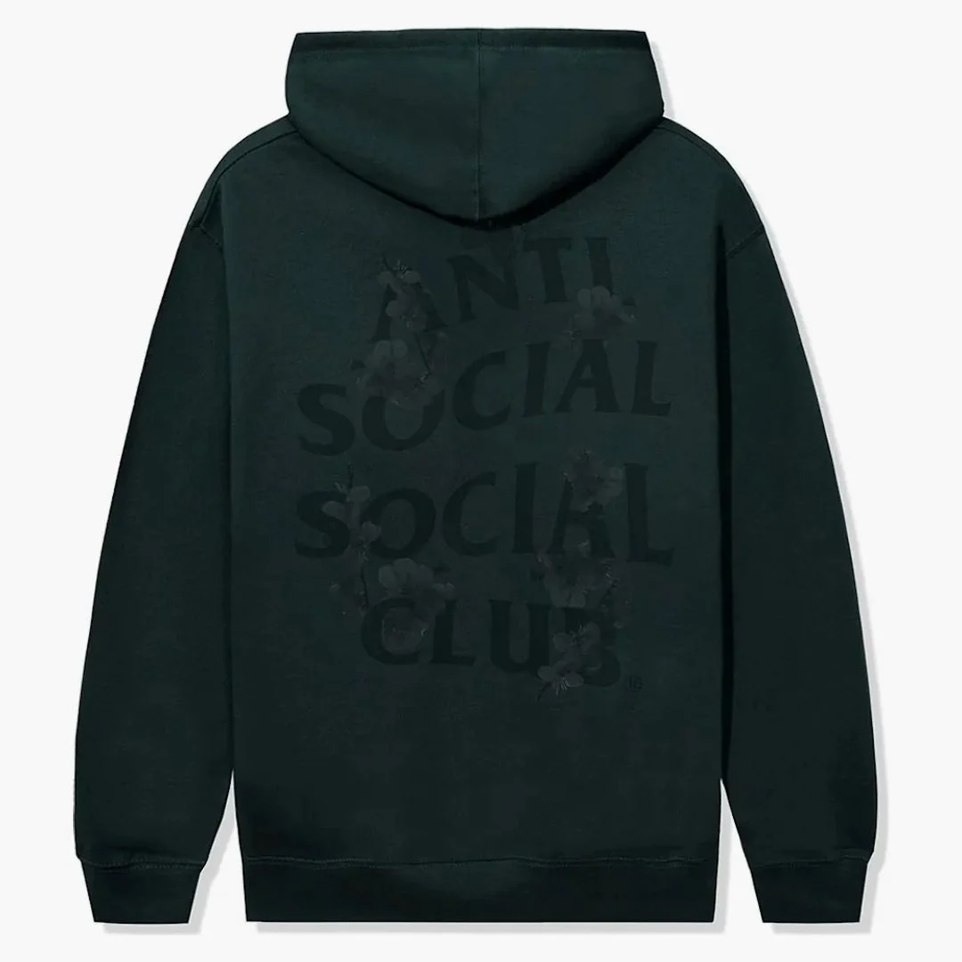Anti Social Social Club Kkotch Tonal Hoodie Forest Green