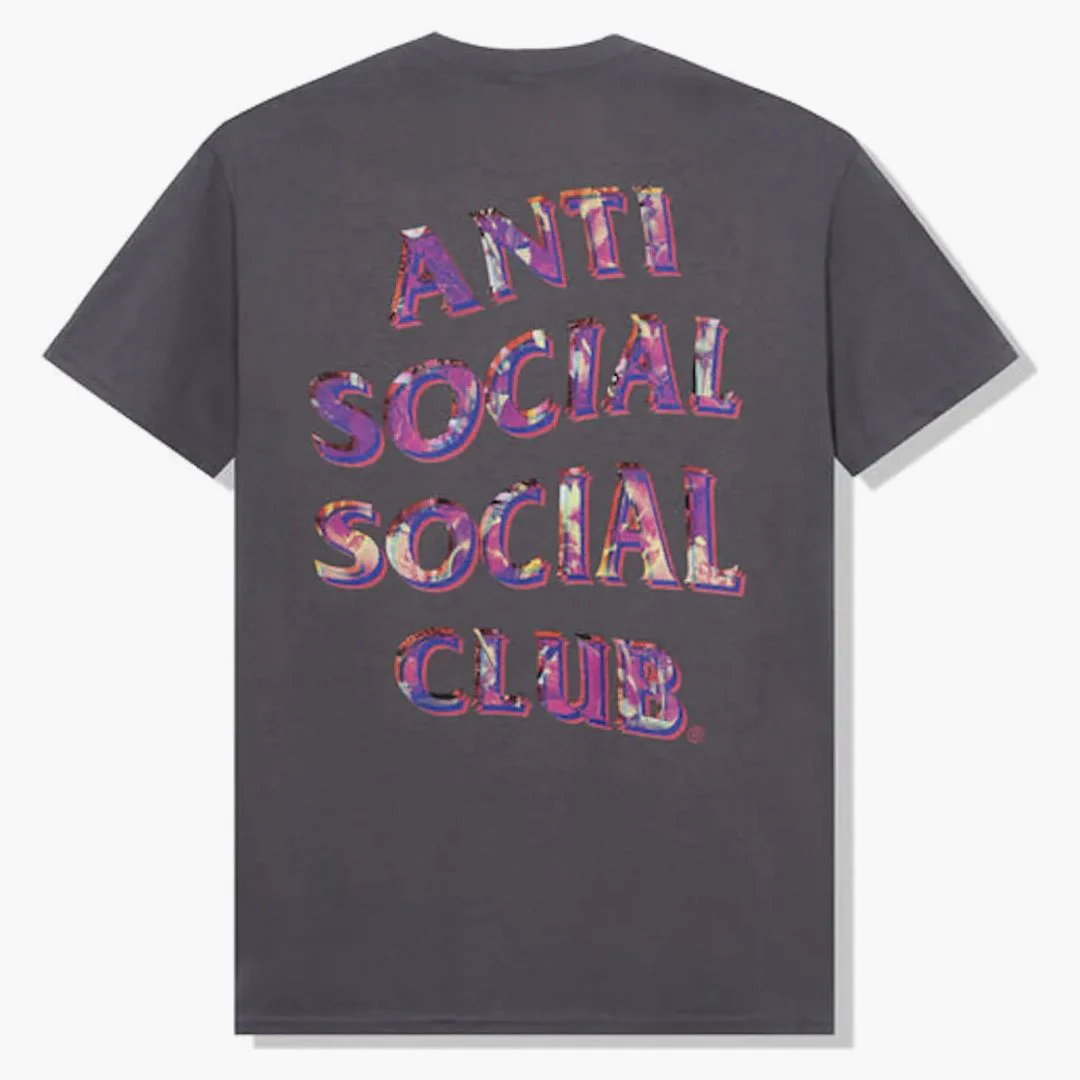 Anti Social Social Club Layer Lock T-shirt Dark Grey
