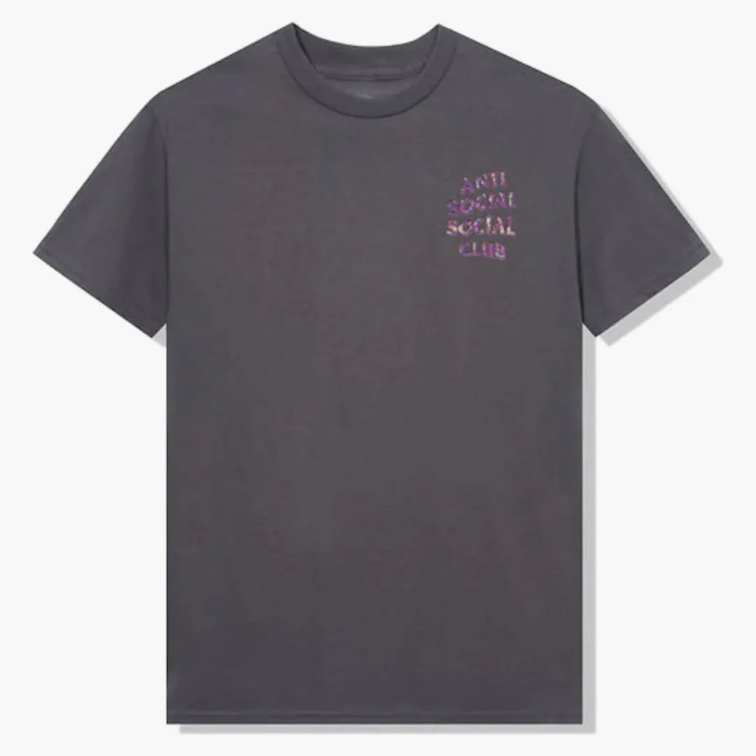 Anti Social Social Club Layer Lock T-shirt Dark Grey - Image 2