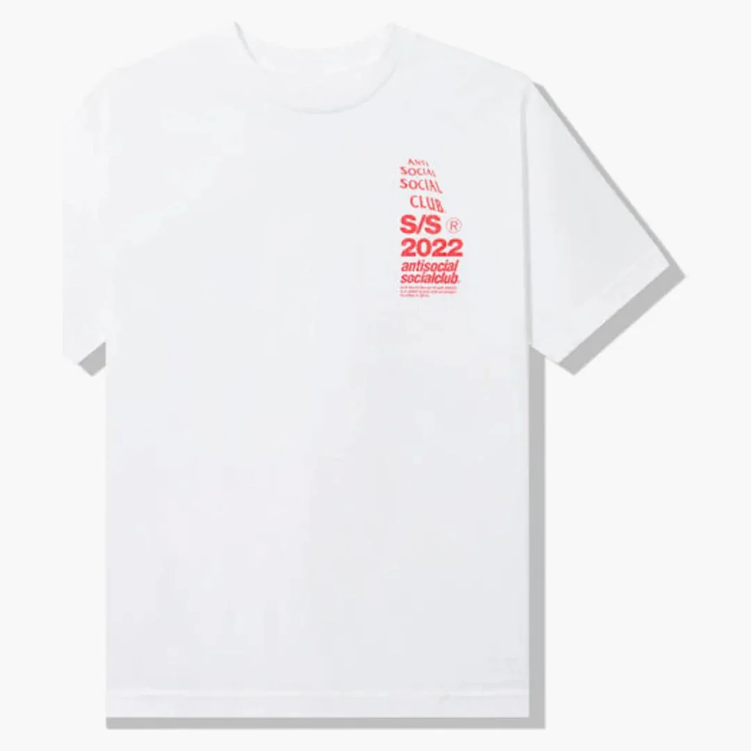 Anti Social Social Club Link In Bio T-shirt White - Image 2