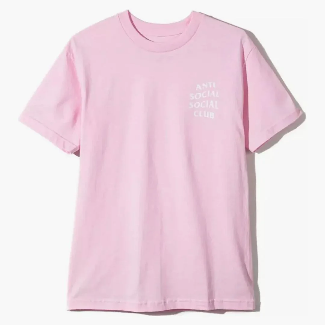 Anti Social Social Club Logo 2 T-shirt Pink