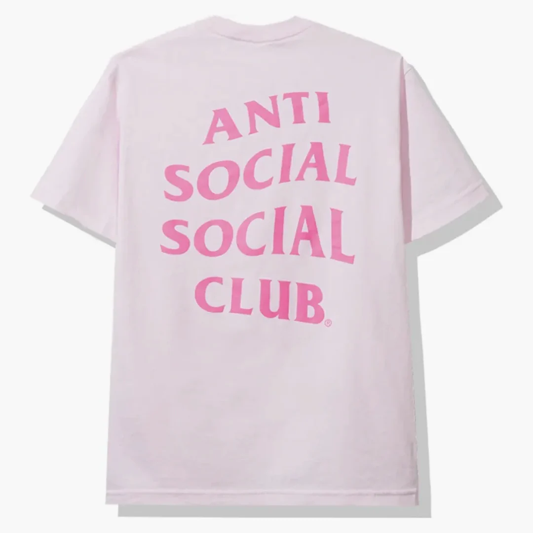 Anti Social Social Club Madrid Tee (fw19) Pink - Image 2