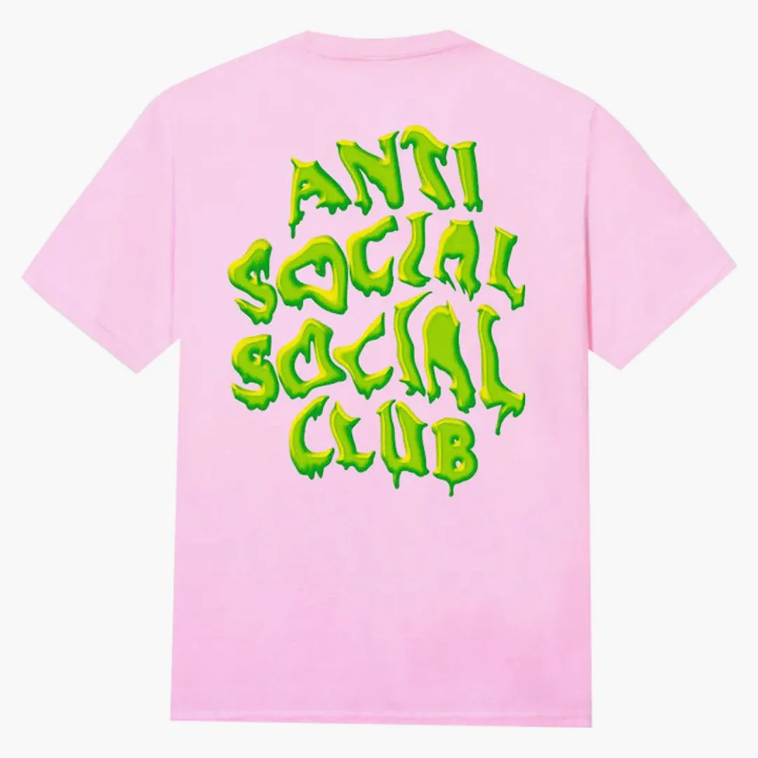 Anti Social Social Club Melt Away Tee Pink - Image 2