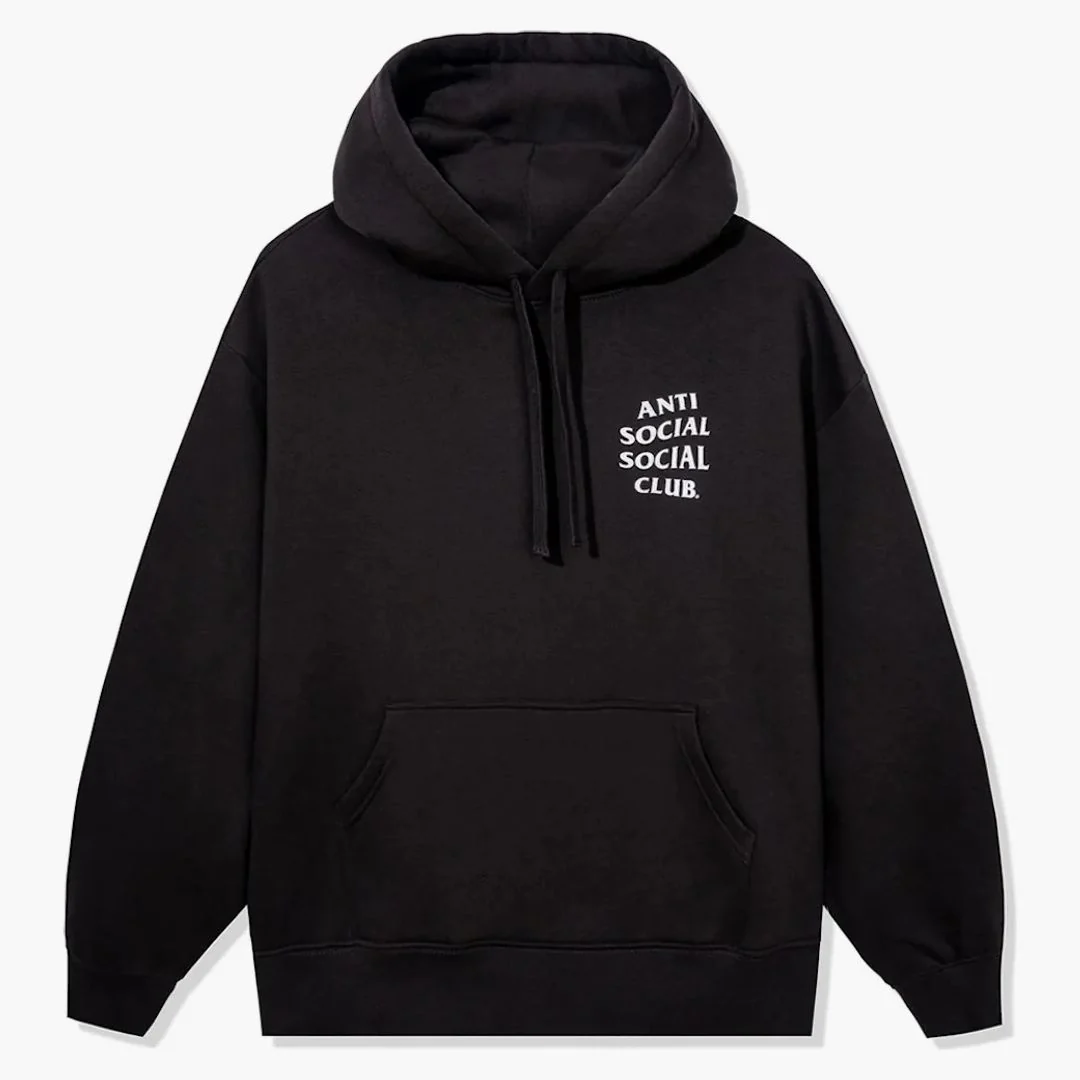 Anti Social Social Club Mind Game Nailhead Premium Heavyweight Hoodie Coal