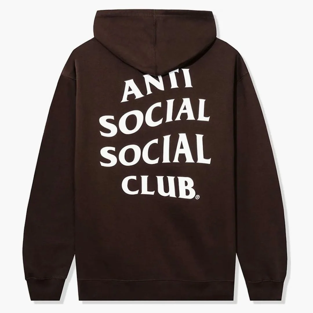 Anti Social Social Club Mind Games Hoodie Brown
