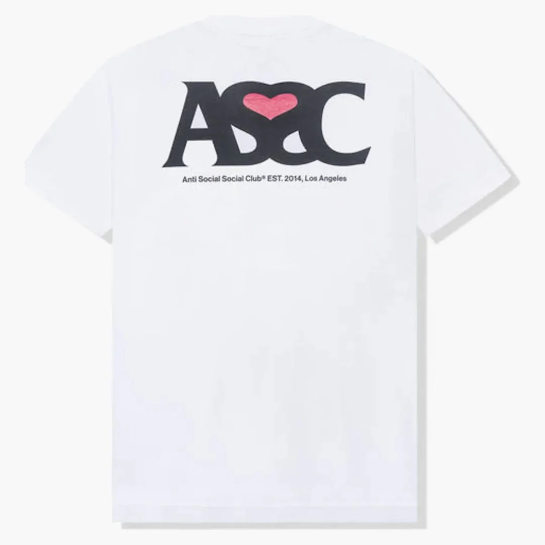 Anti Social Social Club Negative Space T-shirt White - Image 2