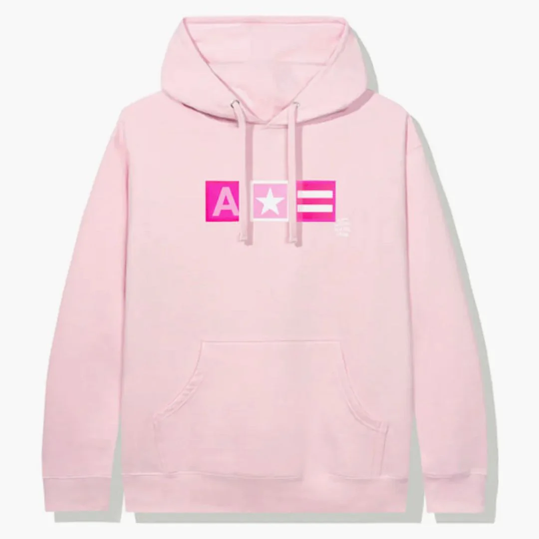 Anti Social Social Club No Hope For Us Hoodie Pink