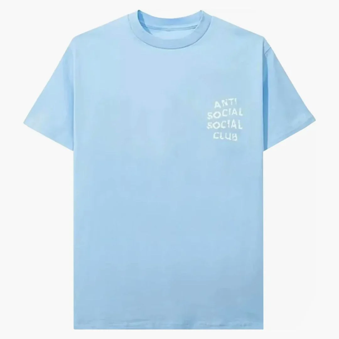 Anti Social Social Club Partly Cloudy T-shirt Blue