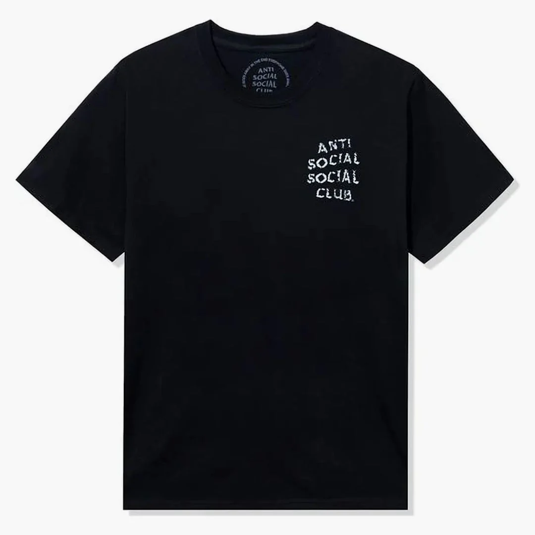 Anti Social Social Club Partly Cloudy Tee Black